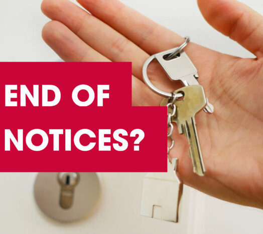 The end of section 21 notices?