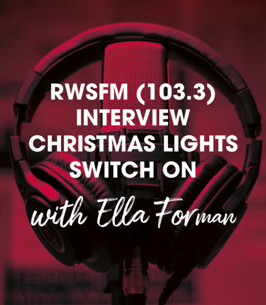 Ella gives interview in RWSfm (103.3) Christmas Lights Switch On