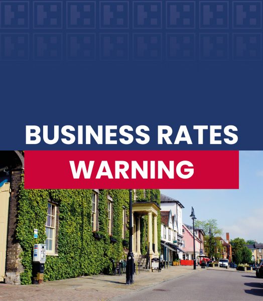 Business Rates Warning